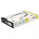 FALA Baterie chiuveta cu teava flexibila neagra