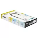 FALA Baterie chiuveta cu teava flexibila neagra + accesorii