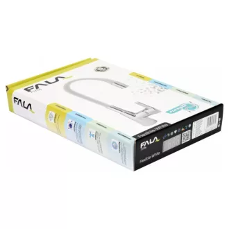 FALA Baterie chiuveta cu teava flexibila alba + accesorii