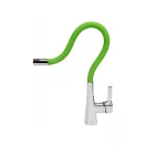 FALA Baterie chiuveta cu teava flexibila verde + accesorii