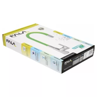 FALA Baterie chiuveta cu teava flexibila verde + accesorii
