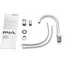 FALA Baterie chiuveta + accesorii inox Steely1