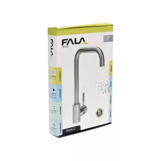 FALA Baterie chiuveta + accesorii inox Steely2