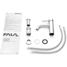 FALA Baterie lavoar + accesorii inox Steely1