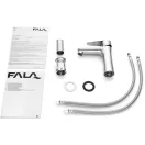 FALA Baterie lavoar + accesorii inox Steely2