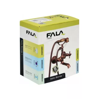 FALA Baterie pentru cada + accesorii Retro Bronze 1