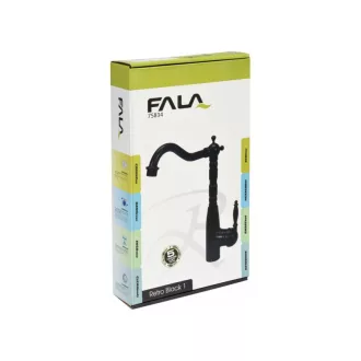 FALA Baterie chiuveta + accesorii Retro Black 1