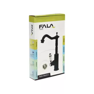 FALA Baterie chiuveta + accesorii Retro Black 2