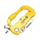 VOREL Cuțit de buzunar cu lamă trapezoidală, carabină din aluminiu