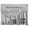 Set de pumni din piele 15 piese 2-22 mm