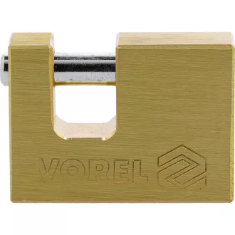 VOREL Lacăt 50 mm alamă de securitate (lacăt „U”)