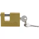 VOREL Lacăt 50 mm alamă de securitate (lacăt „U”)