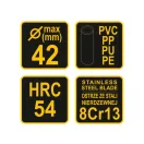 VOREL Foarfece tăiat țevi PVC 42 mm