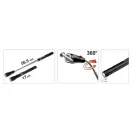 Magnet pick-up VOREL cu maner telescopic si lumina LED 170-565 mm
