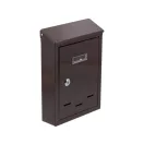 VOREL Cutie poștală maro 285 x 200 x 60 mm