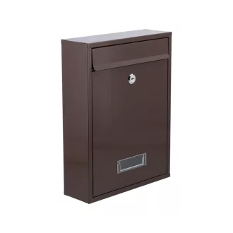 Cutie poștală VOREL maro 360 x 260 x 80 mm