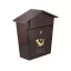 Cutie poștală VOREL maro 380 x 320 x 105 mm