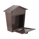 Cutie poștală VOREL maro 380 x 320 x 105 mm
