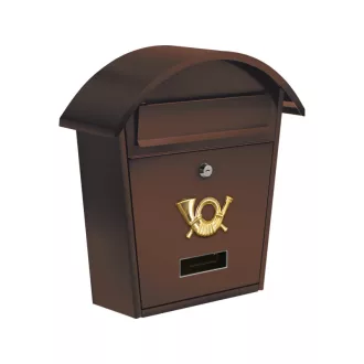 Cutie poștală VOREL 380 x 320 x 105 mm maro