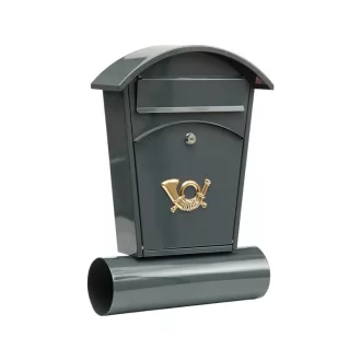 Cutie poștală VOREL gri 480 x 280 x 80 mm