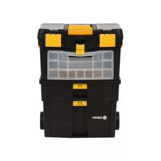   VOREL Cutie de scule cu roți cu organizator detașabil 460 x 220 x 620 mm
