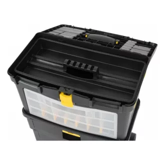   VOREL Cutie de scule cu roți cu organizator detașabil 460 x 220 x 620 mm