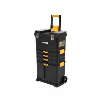 VOREL Cutie de scule pe roți 3 părți 450 x 280 x 820 mm