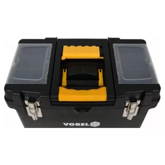 VOREL Cutie de scule pe roți 3 părți 450 x 280 x 820 mm