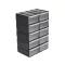 VOREL Suport șurub sertar 10 sertare 225 x 155 x 100 mm