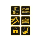 VOREL Cutie de scule plastic 16"/400 mm