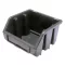 VOREL Cutie suport șuruburi neagrăxS 116 x 112 x 75 mm