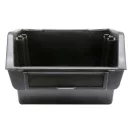 VOREL Cutie suport șuruburi neagrăxS 116 x 112 x 75 mm