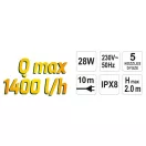 FLO Pompă electrică pentru fântână arteziană 28W