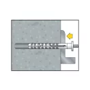 CELO MFR SB diblu de guler confundat cu șurub șaibă integrat cu cap hexagonal 8 x 100 mm (4 buc/c
