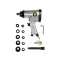VOREL Set șofer pneumatic și accesorii 16 piese 1/2"