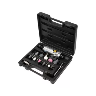 VOREL Set de șlefuire drept pneumatic 15 bucăți 1/4"