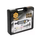 VOREL Set de șlefuire drept pneumatic 15 bucăți 1/4"