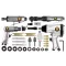 VOREL Set de scule pneumatice si accesorii 33 piese