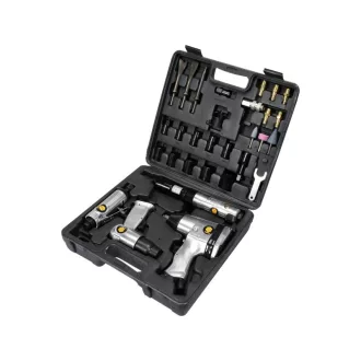VOREL Set de scule pneumatice si accesorii 33 piese