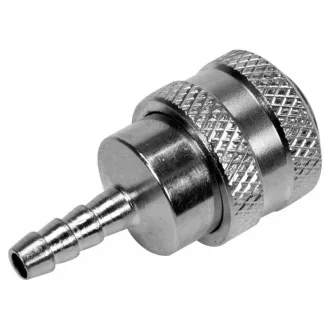   Manșon de conectare rapidă pentru furtun pneumatic VOREL cu capăt de țeavă de 1/4".