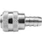 Manșon de conectare rapidă pentru furtun pneumatic VOREL cu capăt de țeavă de 3/8".
