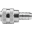 Manșon de conectare rapidă pentru furtun pneumatic VOREL cu capăt de țeavă de 3/8".