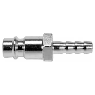   VOREL Racord rapid tată pentru furtun pneumatic cu capăt de țeavă de 1/4".