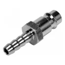 VOREL Racord rapid tată pentru furtun pneumatic cu capăt de țeavă de 1/4".