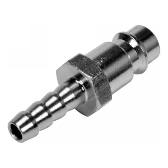   VOREL Racord rapid tată pentru furtun pneumatic cu capăt de țeavă de 1/4".