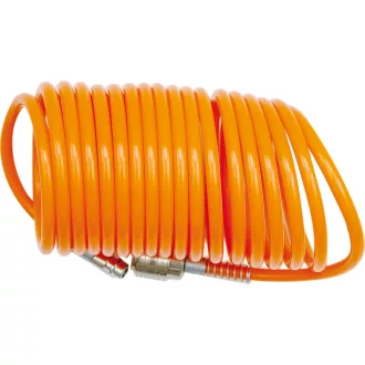 VOREL Furtun pneumatic (Spiral) 5 x 8 mm x 15 m PE