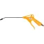 VOREL Pistol de suflat cu butuc lung 200 mm