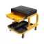 VOREL Scaun atelier cu sertar