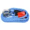 VOREL Funie de remorcare 2500 kg cu cleme de titan