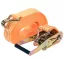 VOREL Curea de fixare a sarcinii cu clichet 10 mx 50 mm / 4 t
